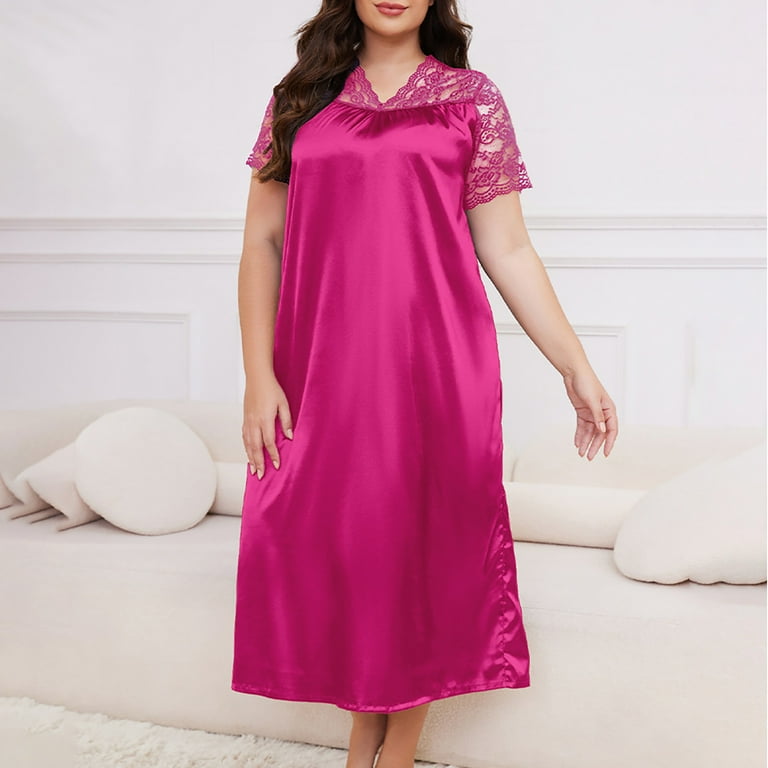 knee length dresses for ladies PLUS SIZE BLACK SATIN MIDI SKIRT – MISCHUN main image 0