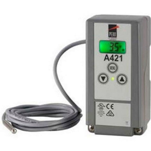 A421ABC-02C 120 & 240V AC SPDT Nema 1 Digital Temperature Controller