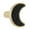 Starry Sky Black, variant on Moon Shaped Doorstop Cute Cartoon Cabinet Door Knob Decorative Dresser Handle Pulls For Kids Bedroom Furniture And Closet