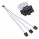 thumbnail image 3 of Cable GPU de 16 Pines A 3x 8 Pines PCIe 5.0, terminal Premium flexible de Velocidad Ráspida para Tarjeta Graffic 3090ti 4090 4080 Con Cable de Alimentació de Extensión de 12+4, 3 of 7
