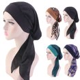 thumbnail image 2 of Coofit Turban Chapeau Mode Extensible Chapeau de Chimiothérapie Turban Couvre-Chef pour Cancer Perte de Cheveux, 2 of 6
