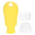 thumbnail image 4 of Juego de botellas de viaje de silicona portátil, loción, champú, ducha, contenedor de prensa vacío 02, 4 of 7