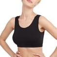 thumbnail image 2 of Pack de bralette Hanes de algodón elástico y cuello redondo para mujer, 2 of 6