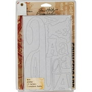 Grungeboard Alphas 26 Sheets/Pkg 5X8, Tiny Dots