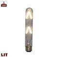 thumbnail image 4 of Royal Design Inc Royal Designs Decorative Vintage Clear Indoor or Outdoor Tall Tubular Edison E26 Medium Base Dimmable LED Light Bulbs, 4 Pack, 4 of 5