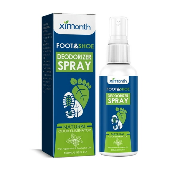 Foot deodorant relieves foot sweat and foot odor, removes odor and relieves itching, and dry and refreshing foot deodorant care spray