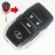 thumbnail image 1 of Funda De Llave Remota Flip Modificada Toyota Para Vios Wish Altis Camry Commry Rav4 Yaris Fortuner Key Shell 2 3 4 Botones huangjie unisex, 1 of 2