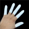 thumbnail image 3 of Methold 300 PCS 800 PCS Cunas desechables de látex Antiestático Emulsión natural Puntas de los dedos Cunas protectoras para los dedos pinturas blanco 200g, 3 of 6