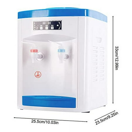 Water Cooler Dispenser,Top Loading Water Cooler Dispenser for 3 to 5 Gallon,3 Temperature Settings,Countertop Water Dispenser for Home Kitchen Offices Dorm