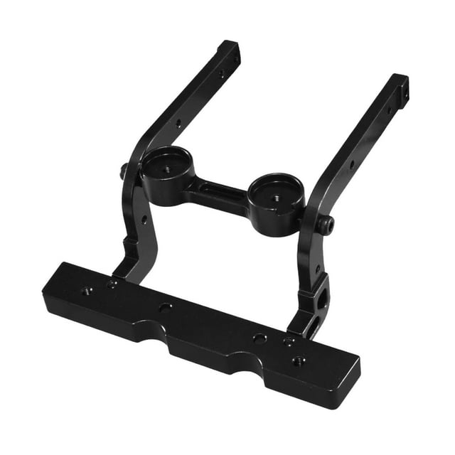 Modelo de Soporte de La Barra Frontal de RC Accesorio de Vehículos Fácil de Instalar Portador de Equipaje de Automóvil de Control Remoto Ligero para M Negro
