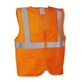 thumbnail image 3 of 10-Pack of Cordova VZ260P5XL Type R, Class II, Orange Mesh Vest, Zipper Closure, 2-Inch Silver Reflective Tape, Chest Pocket, Lower Inside Pocket, 5X-Large, 3 of 3