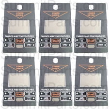 Full Overlay Panels - 6PK - LOWER CONTROL PANEL OVERLAY RH