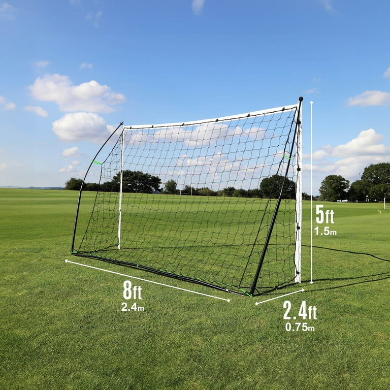 QUICKPLAY USA KICKSTER Portable Soccer Goal, Portable, 8x5