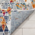 thumbnail image 5 of Well Woven Keyla Light Blue & Grey Area Rug 7'10" x 9'10" Triangle Geometric, 5 of 7