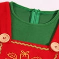 thumbnail image 4 of XIYNBAOK Boys Size 8 Christmas Outfit 12 Month Boy Christmas 9 Month Old Boy Clothes Toddler Girl Outfits 5t Outfits for Girls 10-12 Newborn New, Green 3-4 Years, 4 of 7