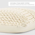 thumbnail image 3 of Comfort Canopy Cozy Chunky Knit Decor Throw Pillow Cover, 20" x 20", 3 of 8