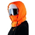 thumbnail image 1 of Visland Skiing Hat Waterproof 3-in-1 Thickened Fleece Lining Outdoor Riding Headgear Adjustable Drawstring Snowproof Thermal Hood, 1 of 8
