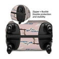 thumbnail image 4 of Balery Luggage Cover Cloud Sloth Print Suitcase Covers for Luggage Elastic Washable Suitcase Protector Fits 18-32 Inch Luggage-Large, 4 of 9