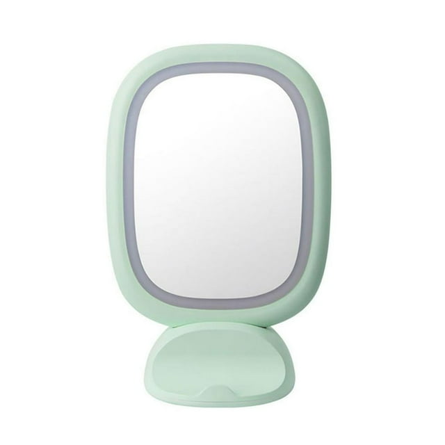 LED Makeup Mirror Table Lamp Desktop Dressing Mirror Multifunctional Beauty Mirror Chargeable Magnetic Wall-Mounted Dressing Mirror Lamp