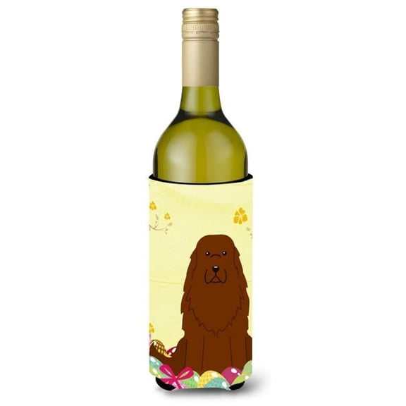 Carolines Treasures BB6050LITERK Easter Eggs Caucasian Shepherd Dog Wine Bottle Beverge Insulator Hugger