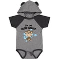 thumbnail image 3 of Inktastic I'm the Little Cousin-monkey-blu Boys Baby Bodysuit, 3 of 5
