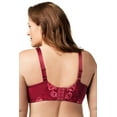thumbnail image 4 of Women's Elila 2021 Glamour Satin & Embroidery Underwire Bra (Burgundy 38I), 4 of 4