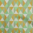 thumbnail image 1 of oneOone Velvet Light Green Fabric Geometric Sewing Fabric By The Yard Printed Diy Clothing Sewing Supplies 58 Inch Wide, 1 of 4