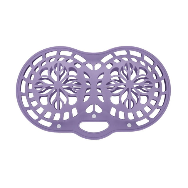 Bolsa para lavar sujetadores, bolsa para lavadora, bolsa protectora para lencería doméstica violeta claro