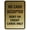 Brushed Gold, variant on Signs ByLITA Portrait Round No cash accepted debit or credit cards only Sign - Laser-Engraved Lettering | Durable ABS Plastic | Vibrant Colors | Powerful Foam Tape (Brushed Gold) - Large