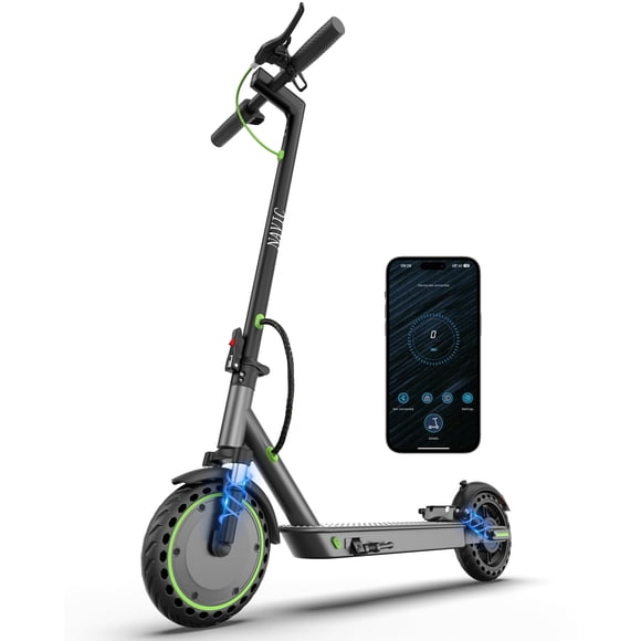 Monopatín eléctrico NAVIC 350W con doble suspensión y neumáticos de 8,5"