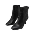thumbnail image 4 of Alfani Womens Debra Dress Booties Black Leather 6.5M, 4 of 7