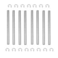 thumbnail image 3 of 1x Differential Locker Spool Lock Spool for Slash & 8Pcs Suspension Pins 44mm with E-Clips,8 x Suspension Pins 16 x E-Clips 1 x Differential Locker Spool,Black & silver, 3 of 8