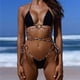 thumbnail image 2 of Mujeres verano moda vendaje sólido Floral leopardo tanque Sexy dos piezas Bikini traje de baño Fridja  nalpqowj57256, 2 of 3