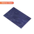 thumbnail image 3 of Stained Glass Sheet Mosaic Tile 5.9 Inch x 3.9 Inch Deep Blue, Stained Glass Sheets for Crafts Project, 3 of 5