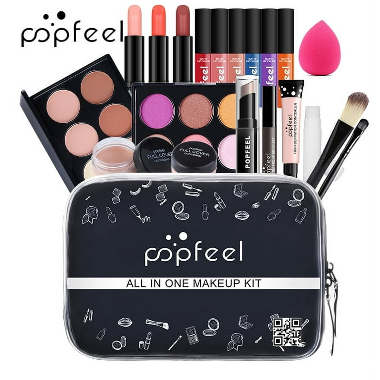 All In One Makeup Kit, Multi-Purpose Makeup Gift Set 49 Colors Combination  Palette Full Makeup Essential Starter Kit for Beginners or Pros, Included