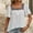 White B, variant on Zunfoe Boho Blouse for Women Casual Embroidery Dressy Shirts Square Neck Short Sleeve Tops New Arrivals- White