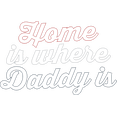 thumbnail image 3 of CafePress - Home Is Where Daddy Is Dark T Shirt - Men's Classic Cotton T-Shirts, 3 of 3