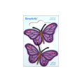 thumbnail image 1 of Wrights Iron-On Appliques 2/Pkg-Iridescent Butterflies, 1 of 5