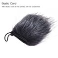 thumbnail image 3 of Windscreen EY-M24 Furry Outdoor Micrófono Wantscreen Artificial Fur Muff Wind Cover 9Cmx5cm L X D Para Rode Stereo VideoMic Pro y Más Gris-, 3 of 7