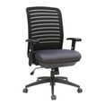 thumbnail image 1 of TygerClaw Executive High Back Fabric Office Chair, 1 of 4