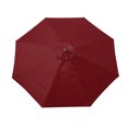 thumbnail image 1 of Replacement Canopy Garden Umbrella Anti-UV Patio Diameter 3 Meters Polyester Cloth Graden Beach Pool Outdoor Parasol, 1 of 1