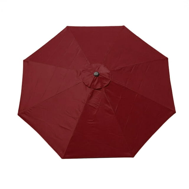 Replacement Canopy Garden Umbrella Anti-UV Patio Diameter 3 Meters Polyester Cloth Graden Beach Pool Outdoor Parasol