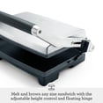 thumbnail image 3 of Parrilla Panini Breville Acero Inoxidable 4 Posiciones, 3 of 6