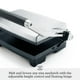 thumbnail image 3 of Parrilla Panini Breville Acero Inoxidable 4 Posiciones, 3 of 6
