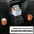 thumbnail image 4 of JLFNYA Upgrade Multifunctional Car Armrest Storage,Car Seat Organizer with Foldable Cup Holder,Car Console Side Organizer,Multifunctional Car Seat Organizer for Water Cup,Paper Towels,Mobile Phones, 4 of 7