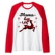 thumbnail image 5 of Ropa a juego con estampado de ciervos para la familia, camiseta navideña para mamá, papá, hija e hijo, ropa de fiesta, atuendo familiar de manga larga, tops, 5 of 5