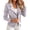 Grey, variant on Faux Suede Moto Jacket for Women, Slim Fit Asymmetric Zip, Button Accent Casual Outerwear, 1 Piece, S-XXL, Plus Size Friendly