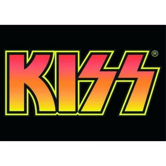 Kiss Carte Postale avec Logo