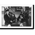 thumbnail image 2 of Historic Framed Print, [2 pipers playing their bagpipes in rehearsal for Scottish dances to be staged at the National Folk Festival, Philadelphia], 17-7/8" x 21-7/8", 2 of 9