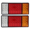 thumbnail image 2 of Rear Indicator Lamp, 12V Tail Lights 2 Pcs High Visibility  For  For Trucks, 2 of 8
